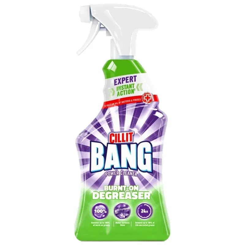 Cillit Bang Burnt On Degreaser l Removes Food Stains, Dirt & Grease l Size: 750ml (1 x 750ml)