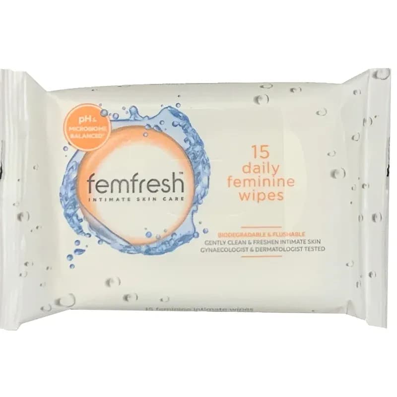 Femfresh 15 feminine wipes