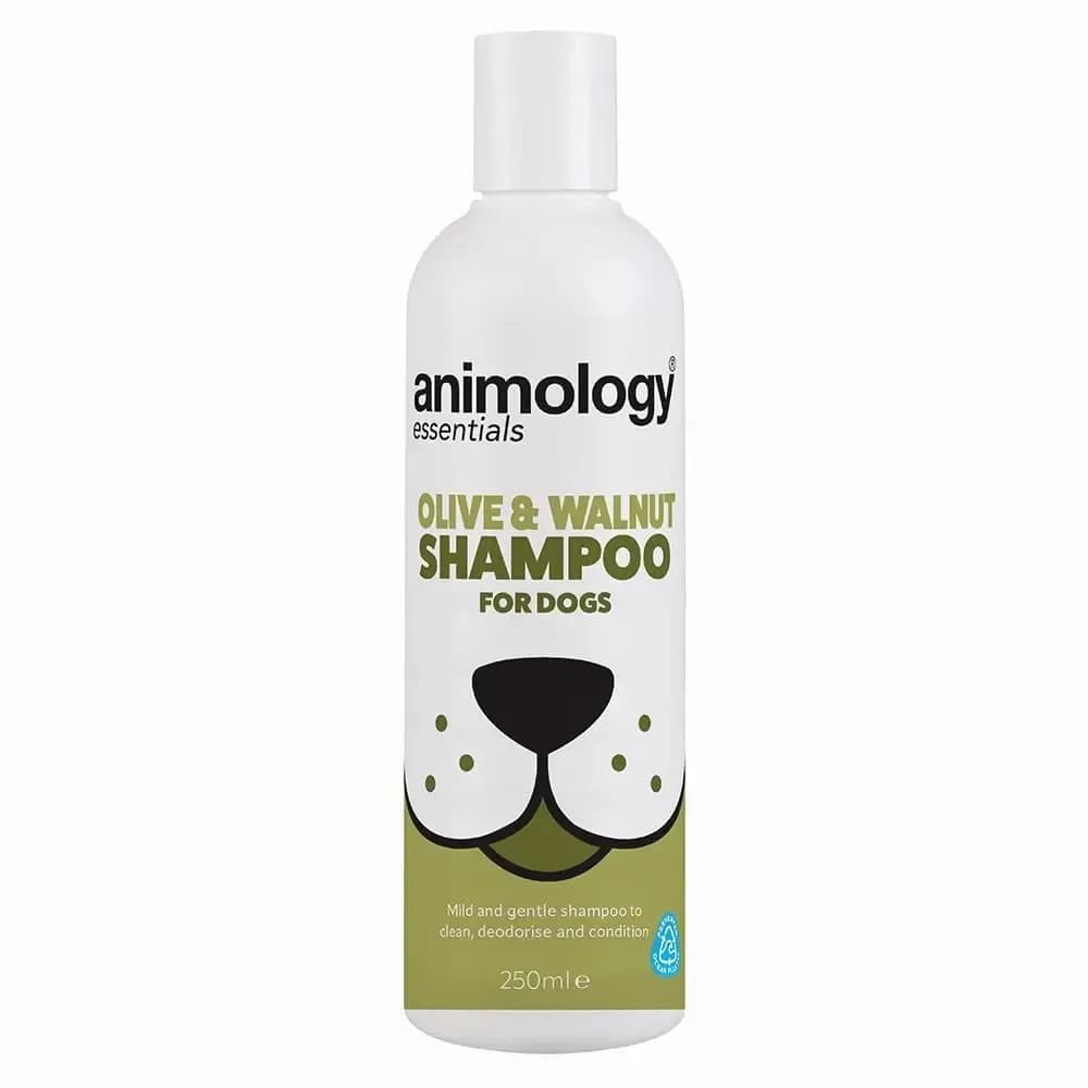Animology Essentials Olive & Walnut Deodorising Dog Shampoo 250ml