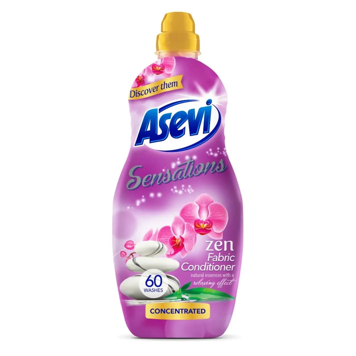 Asevi Sensations Fabric Conditioner, Laundry Conditioner 1320ml